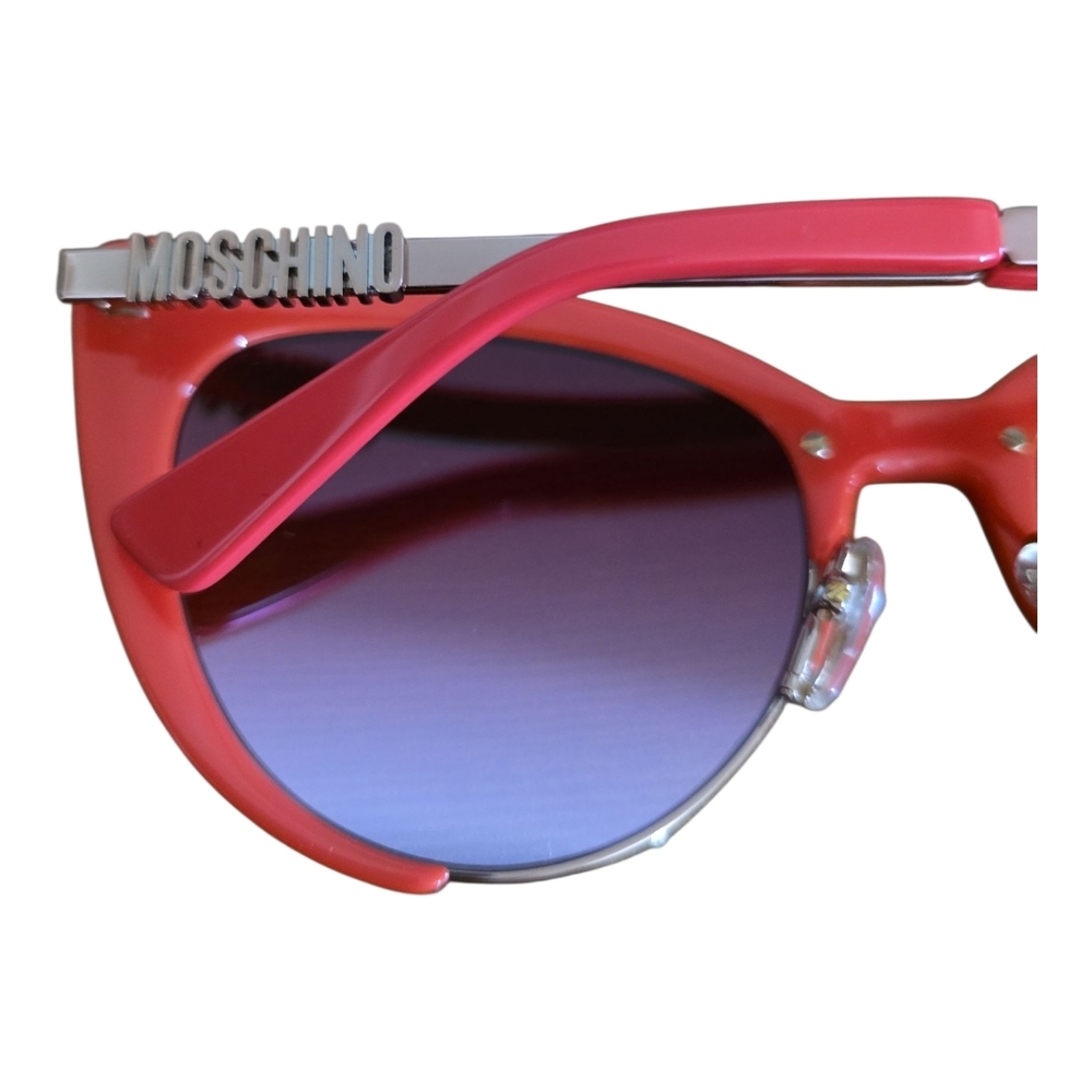 Moschino Red Cat-Eye Sunglasses - Picture 4 of 4